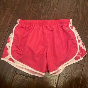 Pink Rebel Athletic Allstar/Varsity Cheerleading Running Shorts Womens size Med